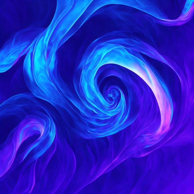 Purple and blue wallpaper with a colorful swirl