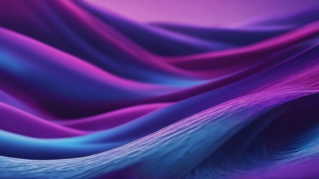 Purple and blue waves background with a blurry background