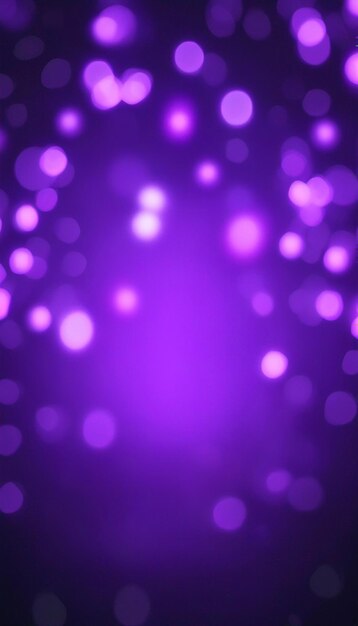 Purple bokeh background for seasonal holidays event and celebrations generated by ai