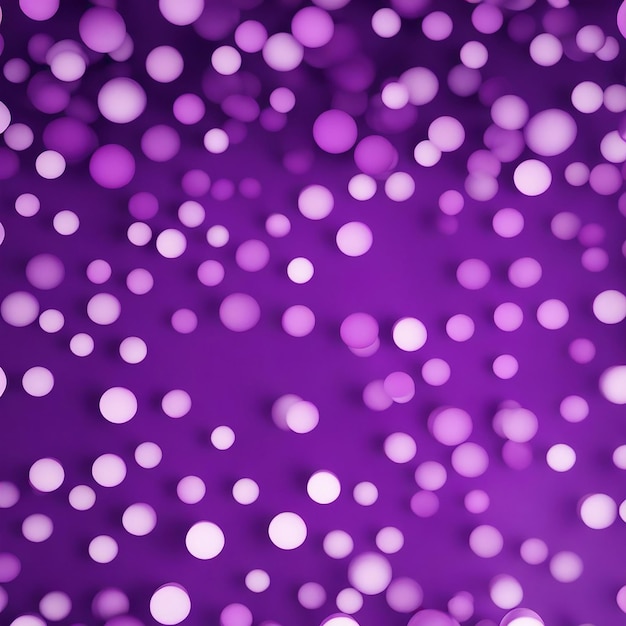 Purple bokeh background for seasonal holidays event and celebrations generated by ai
