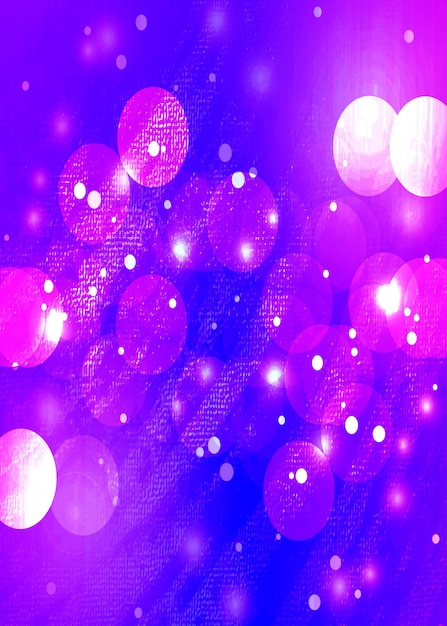 Purple bokeh background for seasonal holidays event and celebrations