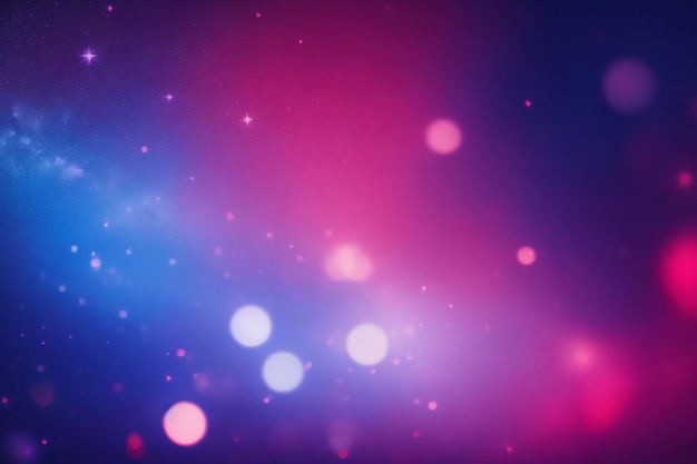 Photo purple bokeh lights on dark background abstract background