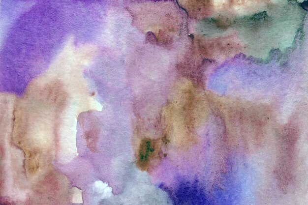 Purple brown gradient watercolor paper background texture