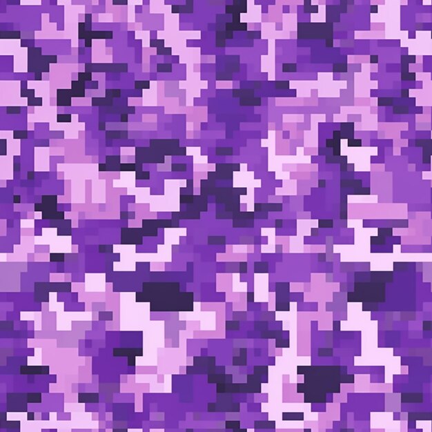 Purple camouflage pattern with black spots generative ai