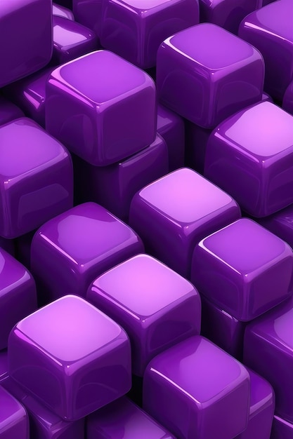 Purple caramel cubes background