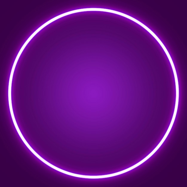 purple circle line glow for text space background