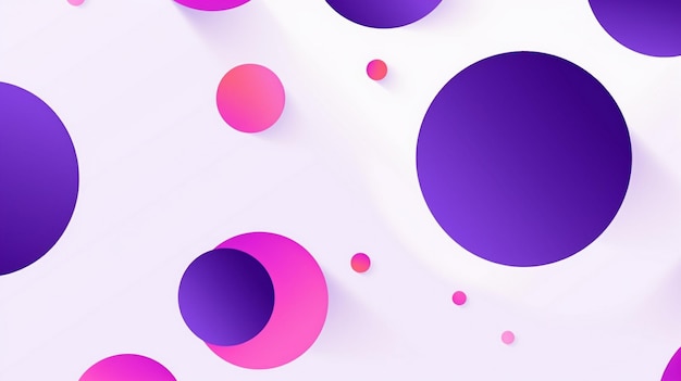 Photo purple circles seamless pattern