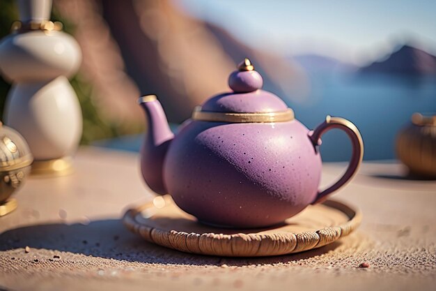 Purple Clay Pot Chinese Clay Teapot Porcelain World Famous Wallpaper Background Tea Set