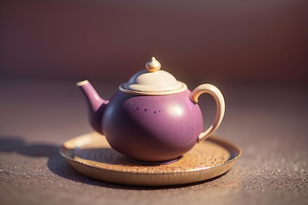 Purple Clay Pot Chinese Clay Teapot Porcelain World Famous Wallpaper Background Tea Set