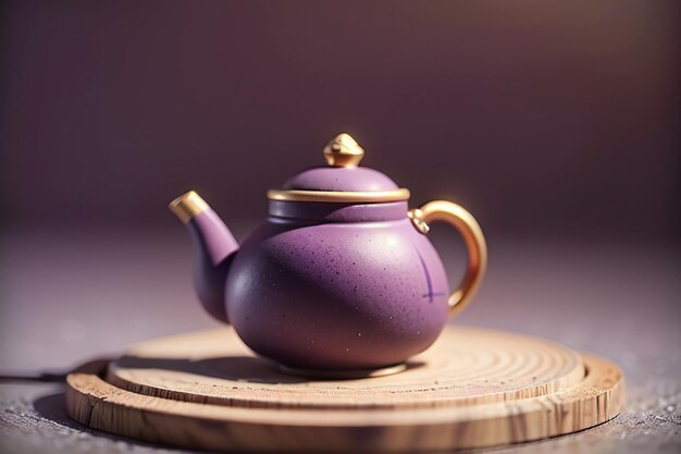 Purple Clay Pot Chinese Clay Teapot Porcelain World Famous Wallpaper Background Tea Set