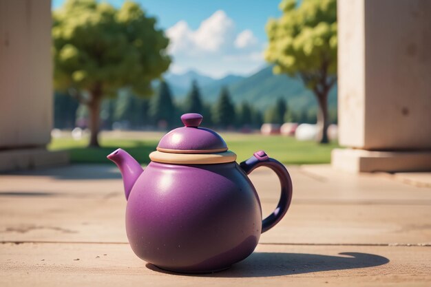 Purple Clay Pot Chinese Clay Teapot Porcelain World Famous Wallpaper Background Tea Set