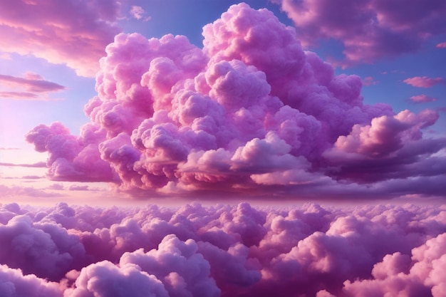 Purple Clouds Background Purple Cloud Background Clouds Background Sky Background Clouds Texture AI Generative