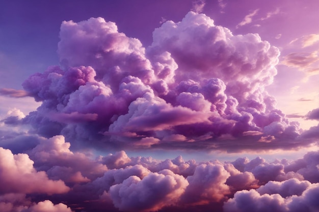 Purple Clouds Background Purple Cloud Background Clouds Background Sky Background Clouds Texture AI Generative