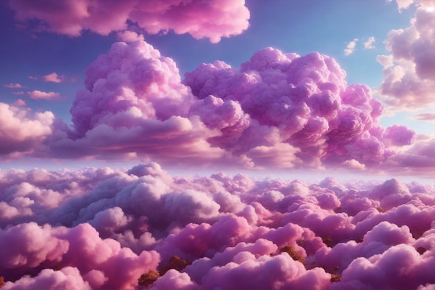 Purple Clouds Background Purple Cloud Background Clouds Background Sky Background Clouds Texture AI Generative