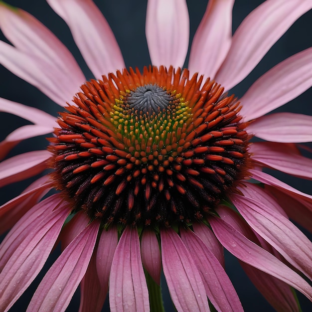 Photo purple coneflower echinacea purpurea flowers and plants 1