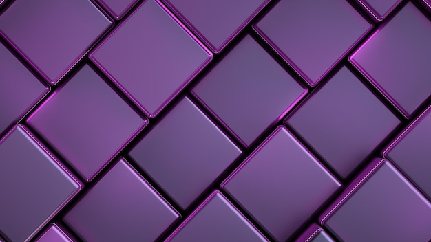 Purple crystals background Full frame