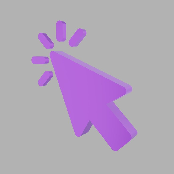 Photo purple cursor