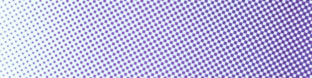 Purple dots pattern background Widescreen backdrop with copy space