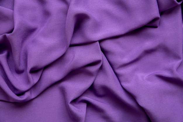 Purple fabric background the texture of the fabric