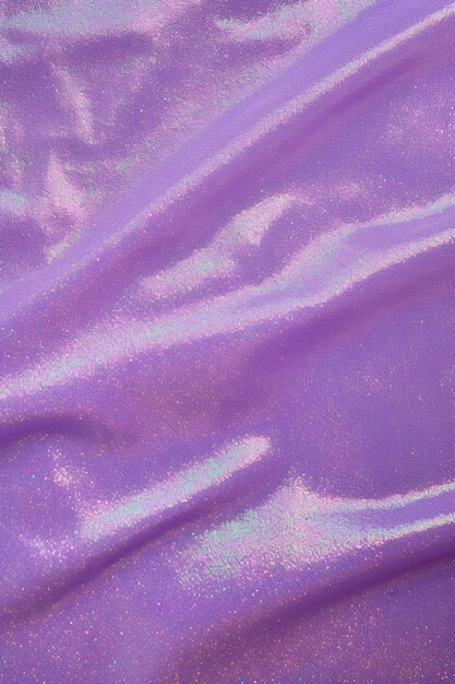 Purple fabric with a pattern of small stars and a purple background generative ai