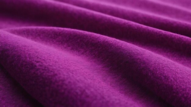 Purple felt fabric closeup abstract background the texture of the fibers velvet surface