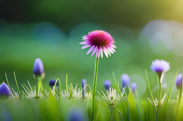 a purple flower with the white on the bottom