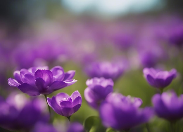 紫色の花の背景