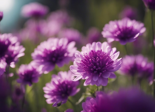 紫色の花の背景