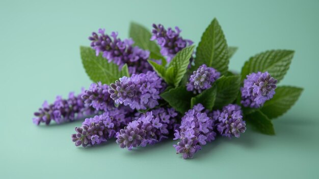 花瓶 の 中 の 紫 の 花