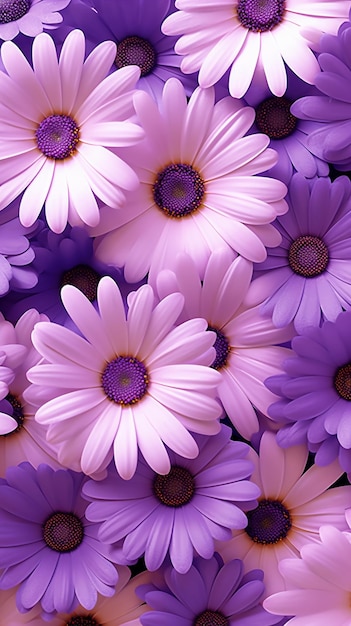 Premium AI Image  Purple wallpapers for iphone and android. this