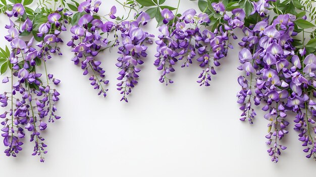 purple flowers on a white background