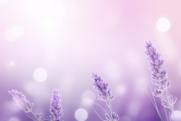 Photo purple flowers with a purple background and a purple background