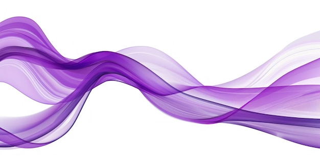 purple flowing waves