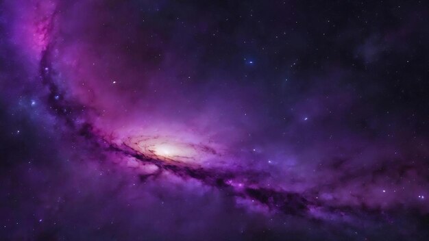 Purple galaxy background