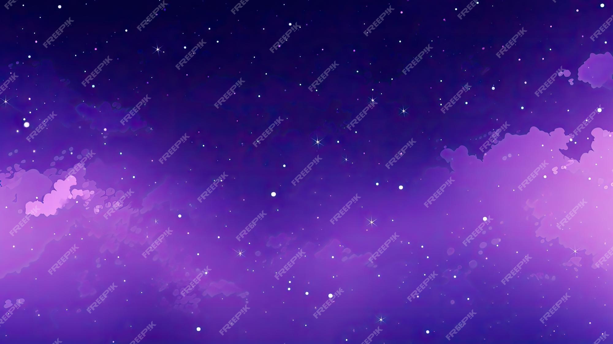 Premium AI Image | purple galaxy vector wallpaper