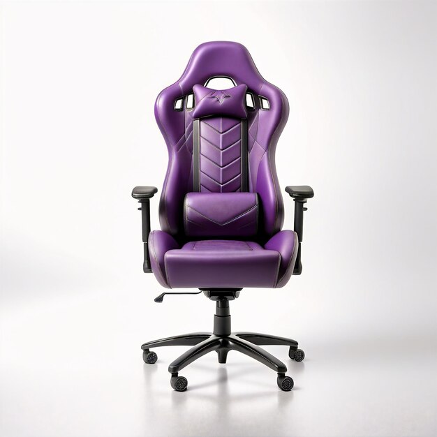 the purple gaming chair