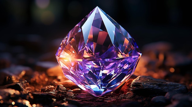 Purple gem hd wallpaper photographic image