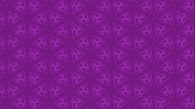 Purple geometric pattern with triangles in a square shape