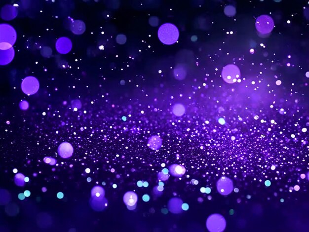 Photo purple glitter bokeh lights background defocused background abstract vector background image and