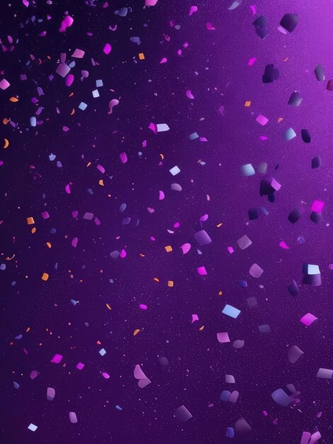 Photo purple glitter confetti abstract background