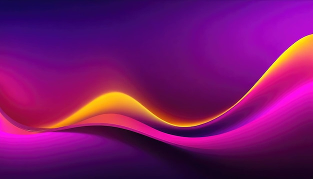 Фиолетово-золотые градиентные цвета мягкий размытый фон