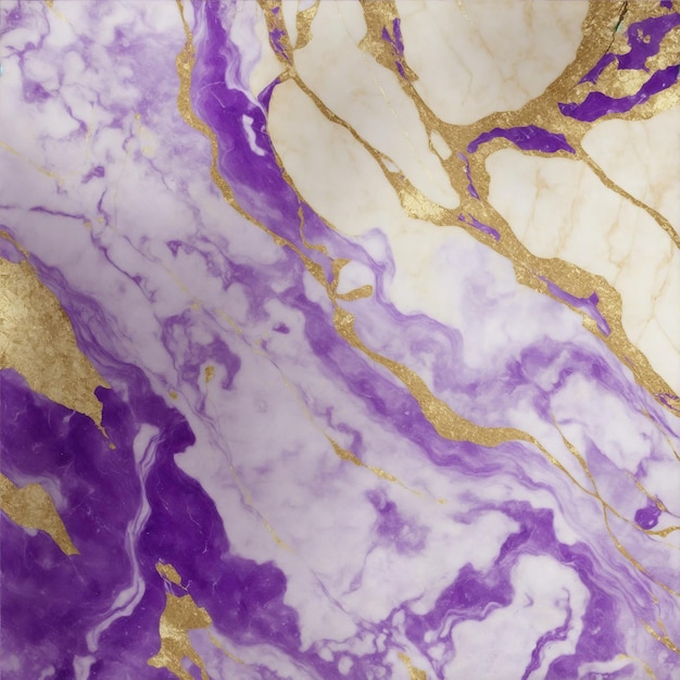 Purple and gold marble texture for tile wallpaper luxurious background