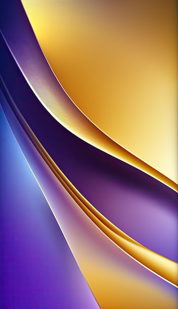 Purple and Gold Sharp Gradient Background