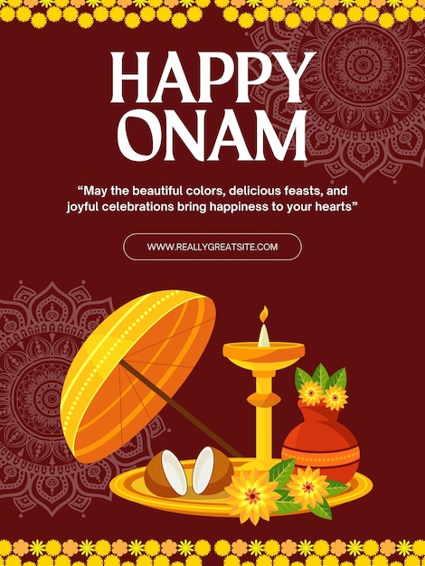 Purple Gold Traditional Indian Happy Diwali Poster 13