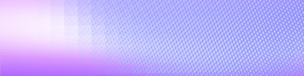 Purple gradient panorama background empty backdrop with copy space