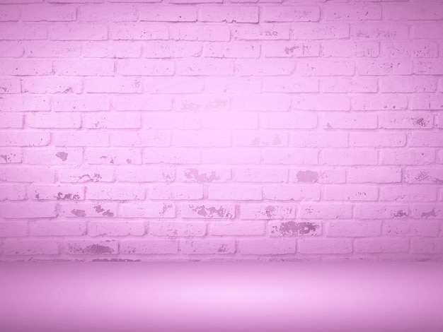 Purple gradient wall. Blank studio room. plain studio background