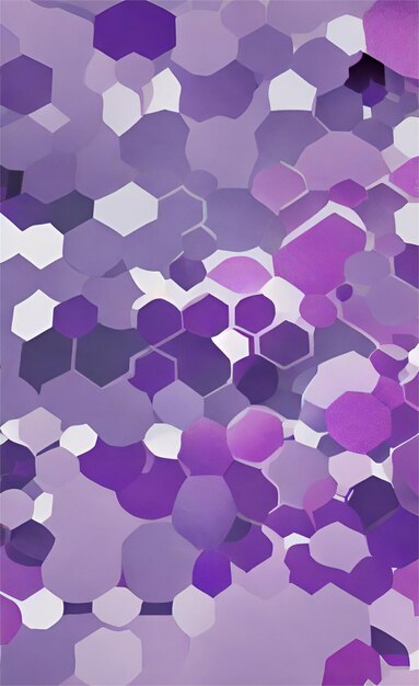 Purple hexagon abstract background