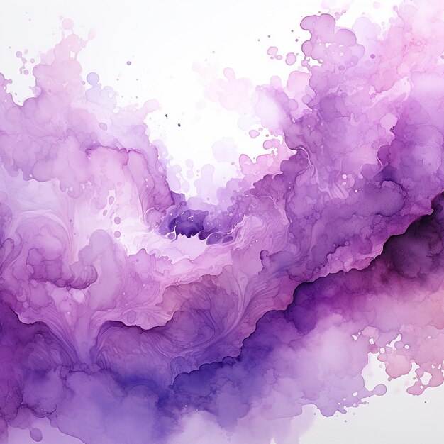 Purple hues in watercolor background images in a 11 aspect ratio