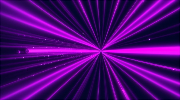 Purple light in the dark