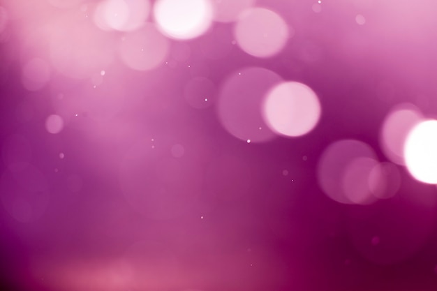 Purple lights bokeh background.